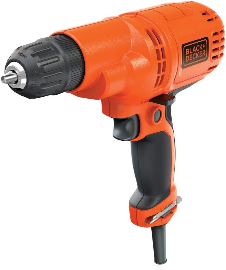 BLACK+DECKER Corded Variable Speeds Drill, 5.5-Amp, 3/8-Inch (DR260C)