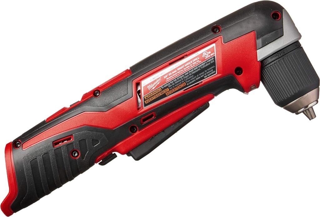 Milwaukee 2415-20 M12 12-Volt Lithium-Ion Cordless Right Angle Drill, 3/4 In, Bare Tool, Medium