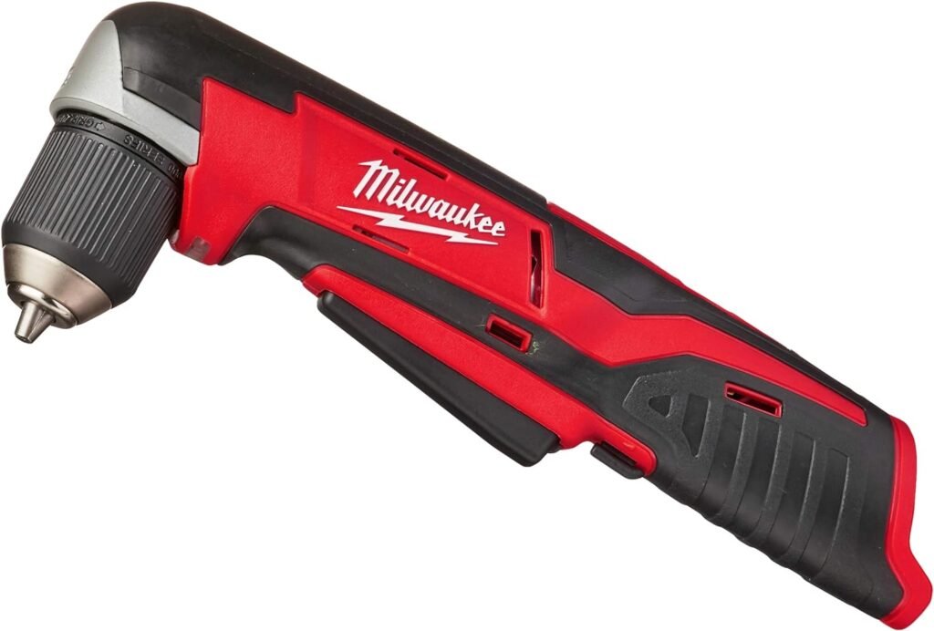 Milwaukee 2415-20 M12 12-Volt Lithium-Ion Cordless Right Angle Drill, 3/4 In, Bare Tool, Medium