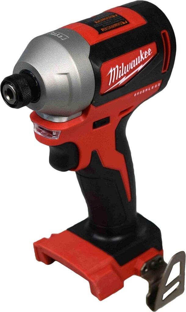 Milwaukee M18 2850-20 18-Volt 1/4-Inch Brushless Impact Driver - Bare Tool (Renewed)