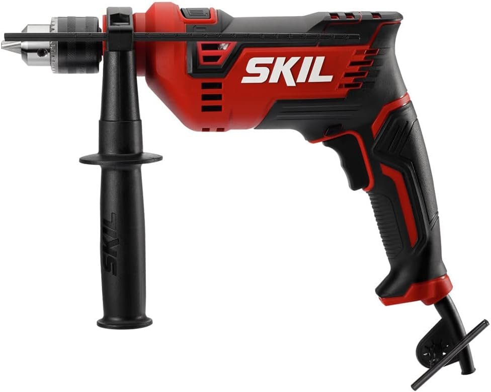 Skil 7.5 Amp 1/2-in Corded Hammer Drill with 100pcs Drill Bit Set With Variable Speed- HD182002